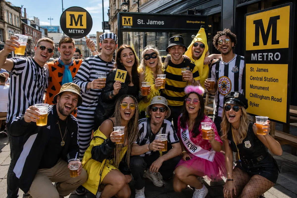 Metro pub crawl group photo used for PubRun route planning guides